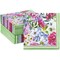 Vintage Floral Paper Napkins for Baby Shower, Bridal Party (6.5 In, 150 Pack)
